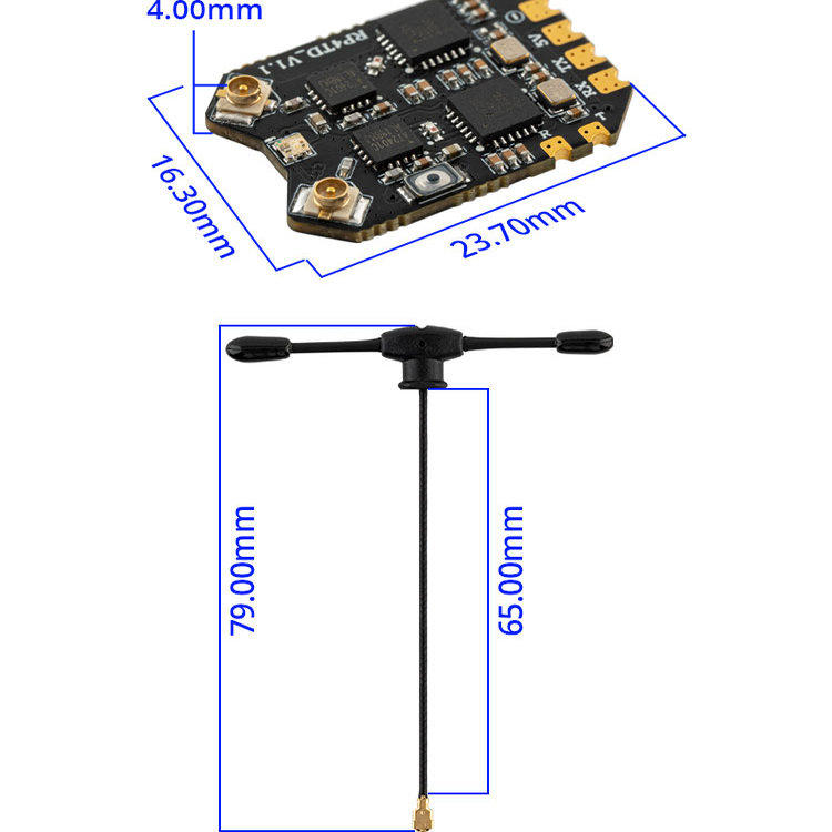 Bộ thu tín hiệu RadioMaster RP - đánh giá và giá Foxeer Reaper Extreme 2.5W Vtx