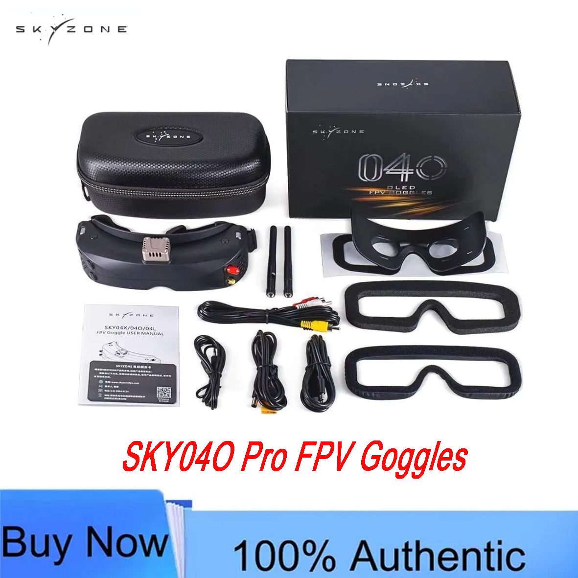 SKYZONE SKY04O Pro FPV Goggles - đánh giá và giá Skyzone Sky04O Pro Fpv Goggles